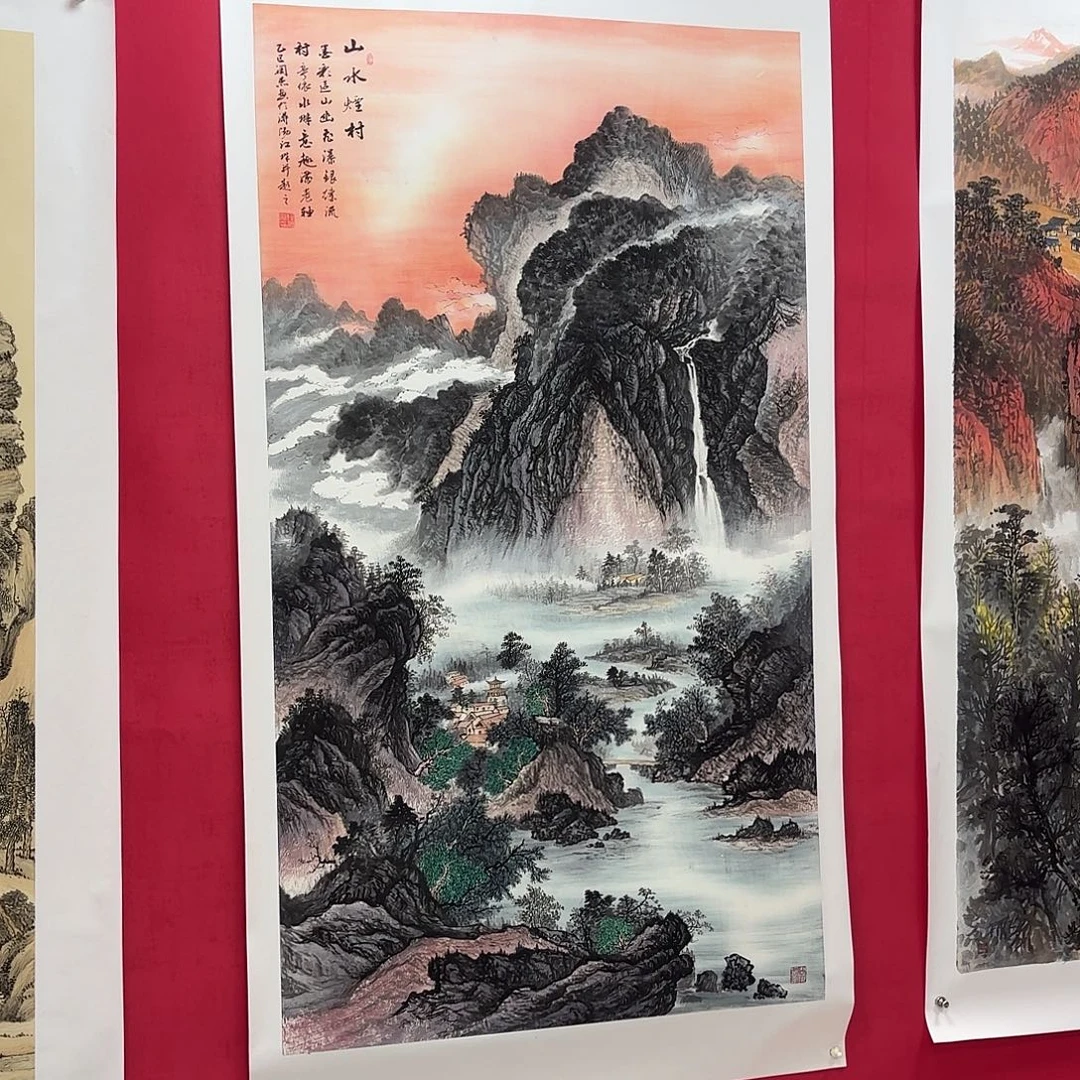 国画国画作品纯手绘