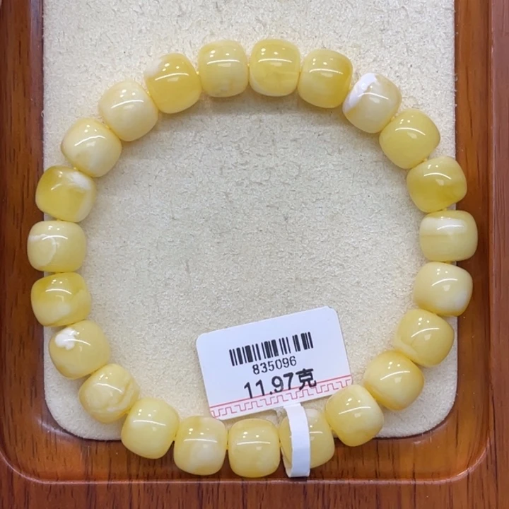 蜜蜡未镶嵌手链蜜蜡