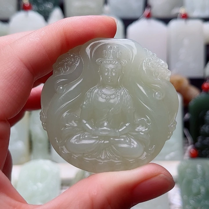 未镶嵌和田玉挂件