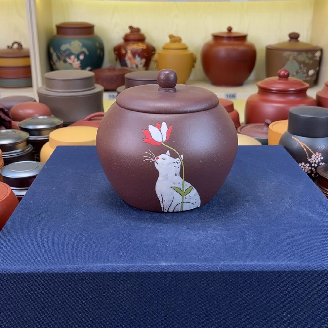 紫砂茶叶罐茶叶罐