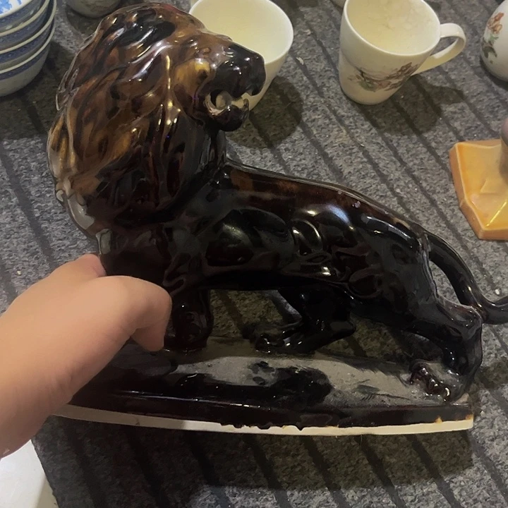 摆件，烧制问题都是正常的，92微瑕