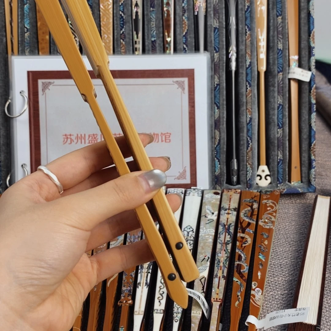 扇子纯手工制作工艺