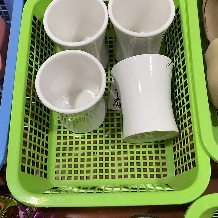 摆件陶盆有孔 微瑕介意勿拍