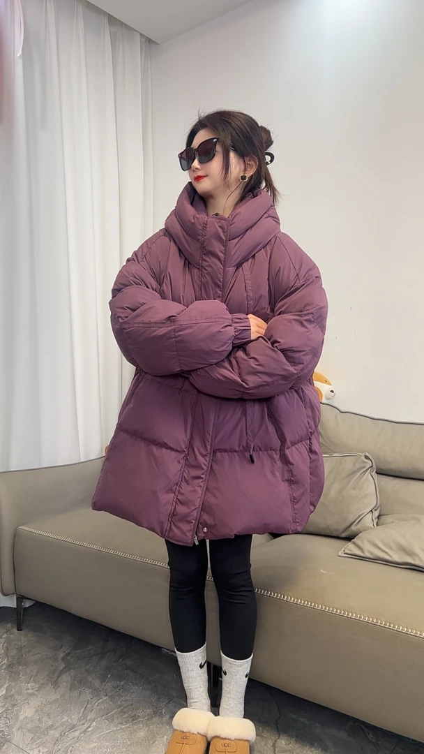 一号【120-280斤8个色】大码羽绒服女中长款加大加肥胖妹妹洋气穿搭