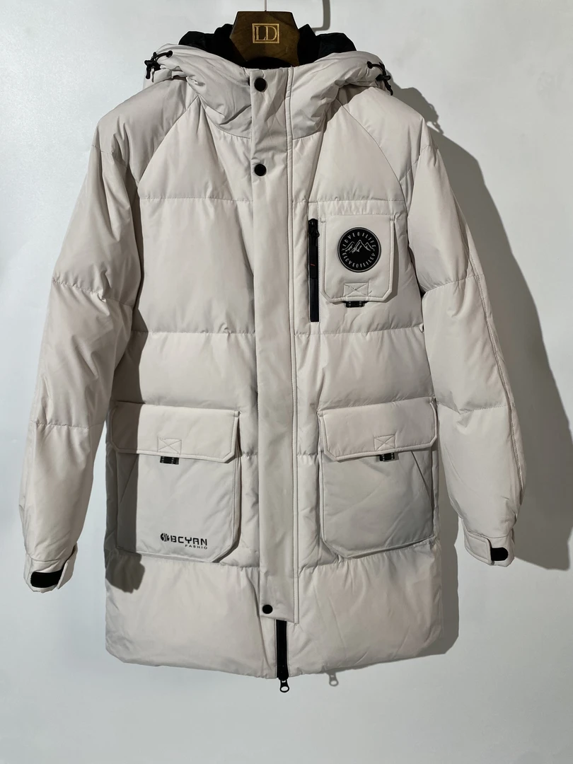 615D08308【鳄品牌】高品质男装商务羽绒服外套