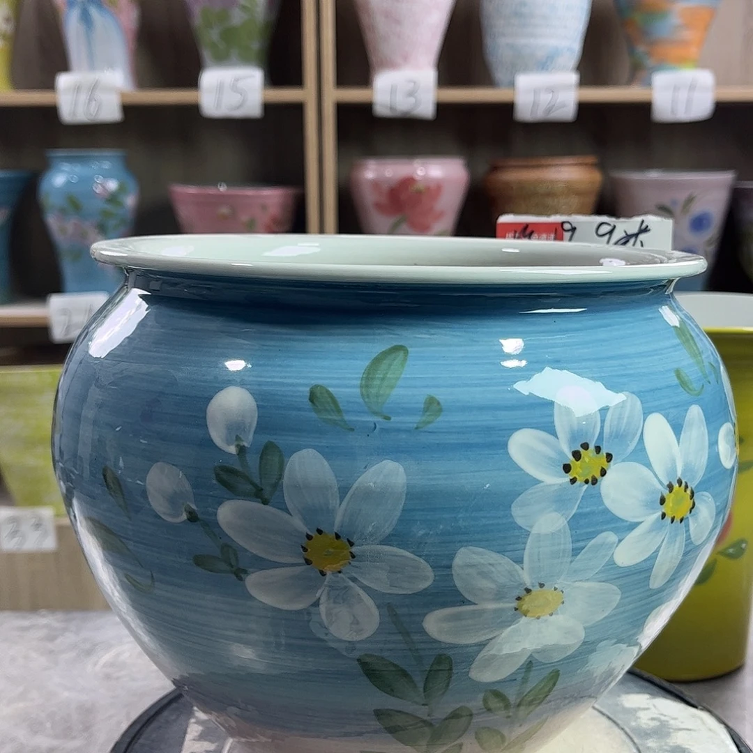 景德镇陶瓷花盆花盆