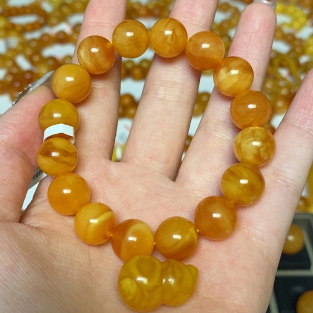 【闪购商品】蜜蜡手链未镶嵌手串