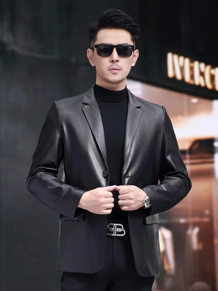 NBL2025【单码单件专拍链接】真皮男士皮衣夹克