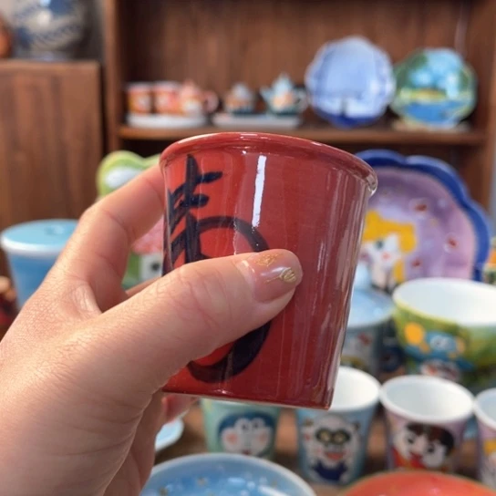 瓶景德镇釉下手绘陶瓷