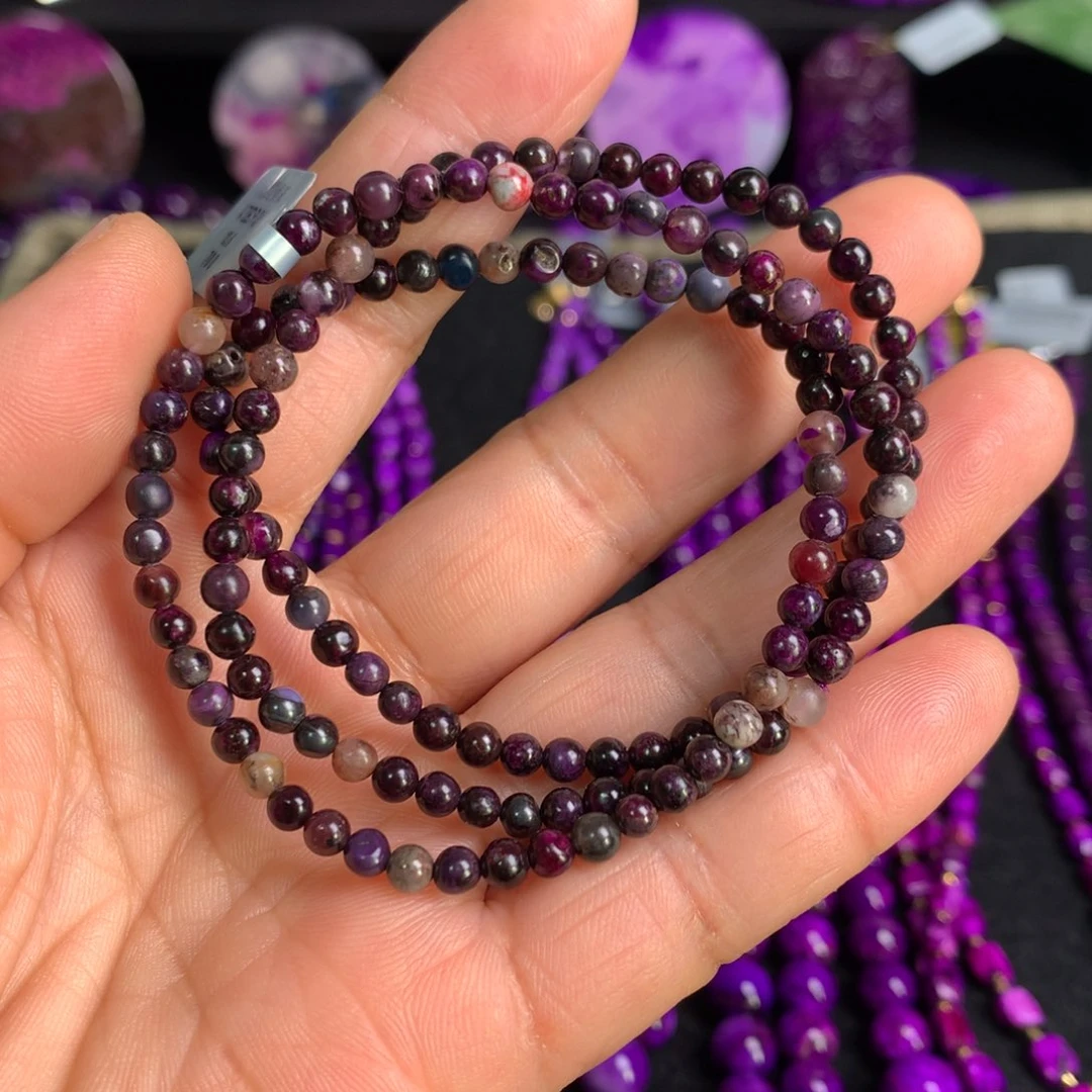 苏纪石（舒俱来）多圈 不退换未镶嵌兰*