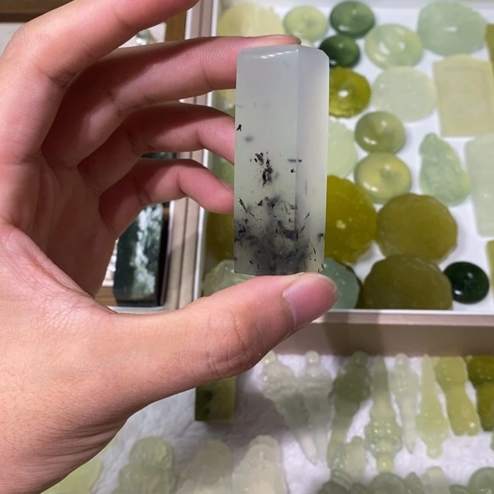 未镶嵌岫玉吊坠(不含链)8