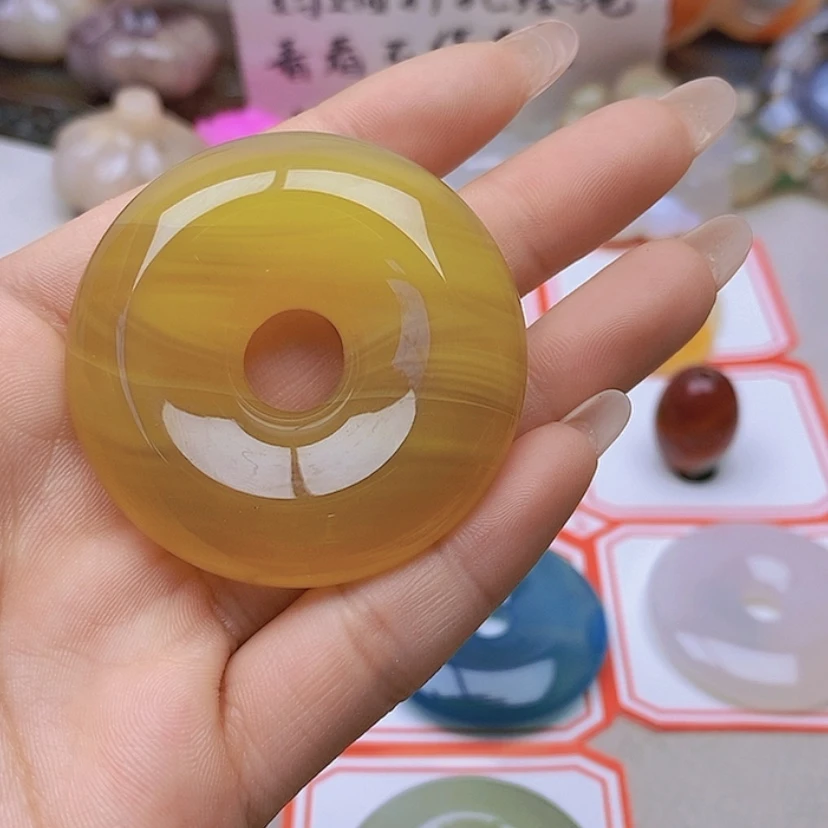 【闪购商品】未镶嵌玛瑙/玉髓珠宝半成品街***风