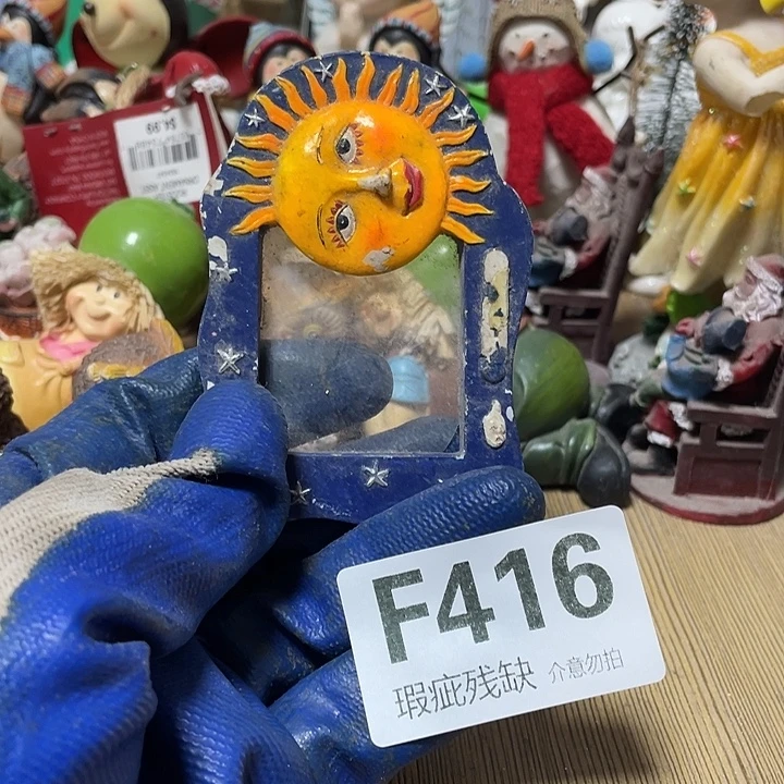 宠***儿摆件孤品老货微瑕