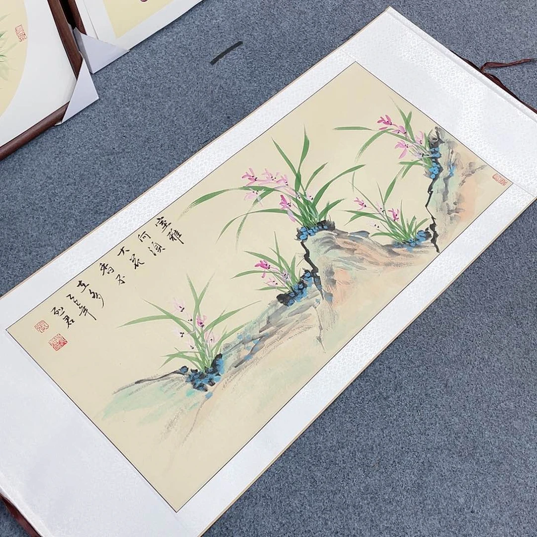 国画手绘画绘画作品