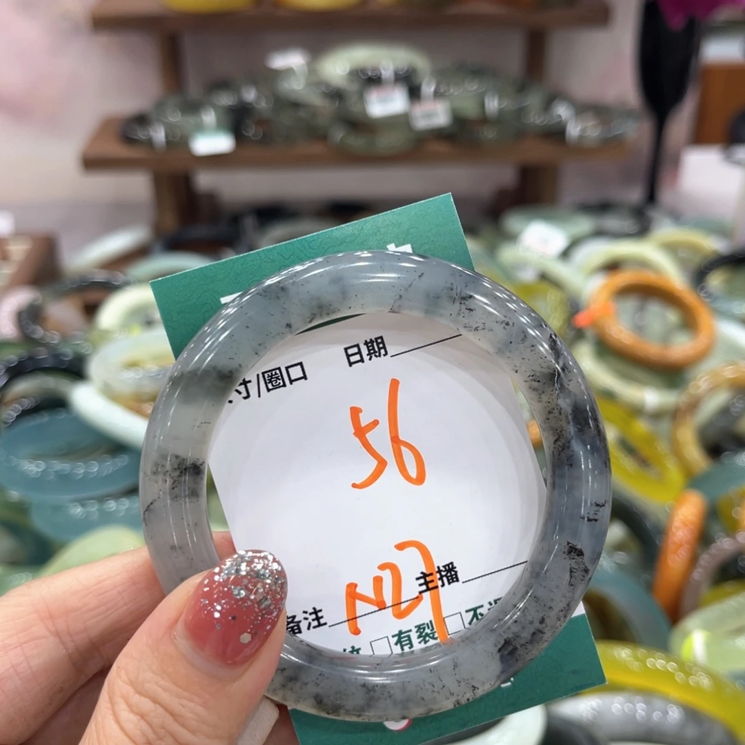 未镶嵌蛇纹石玉手镯手镯