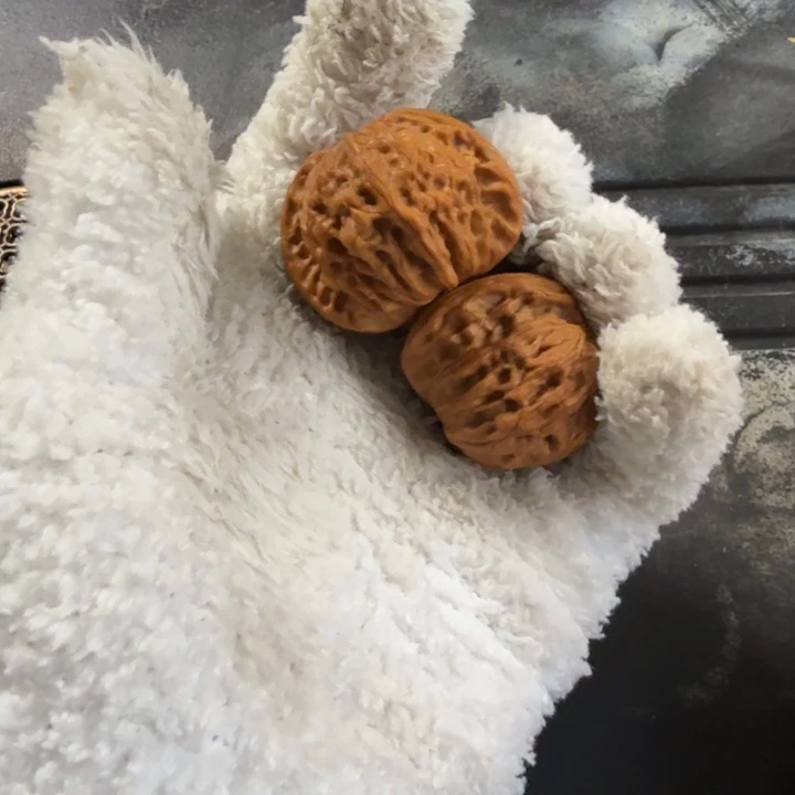 吊坠文玩核桃磨盘40左右随机