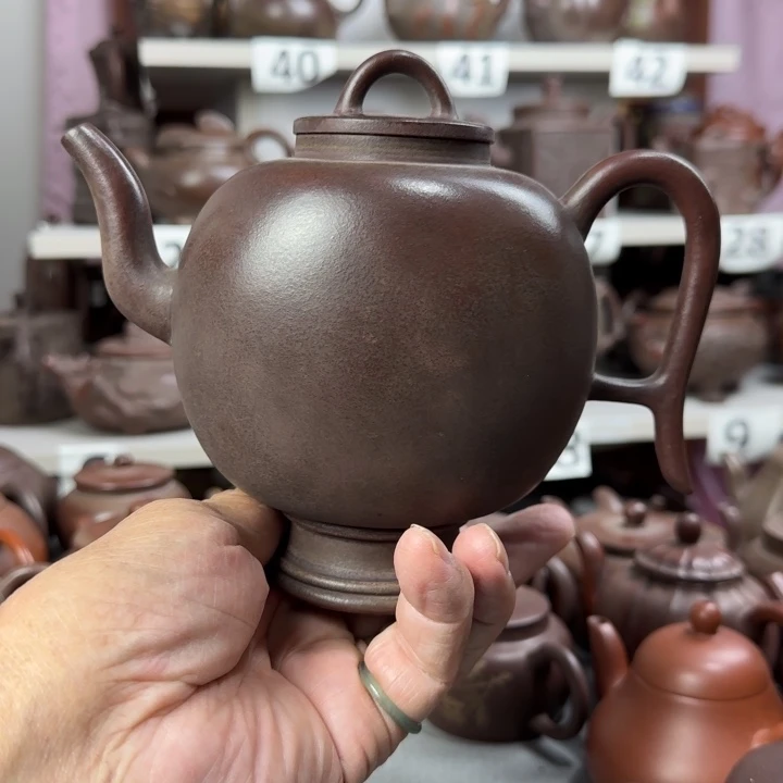 清***图茶壶紫砂紫砂壶泡茶