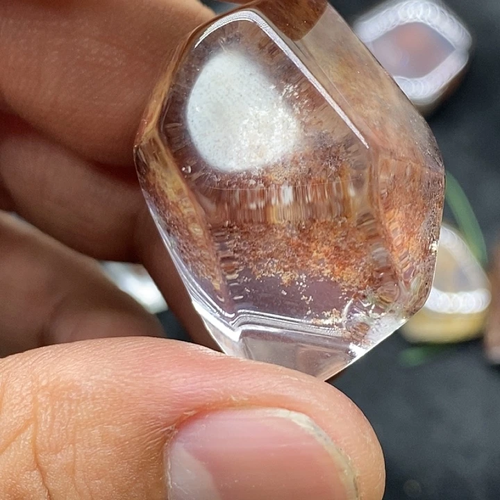 水晶未镶嵌珠宝半成品