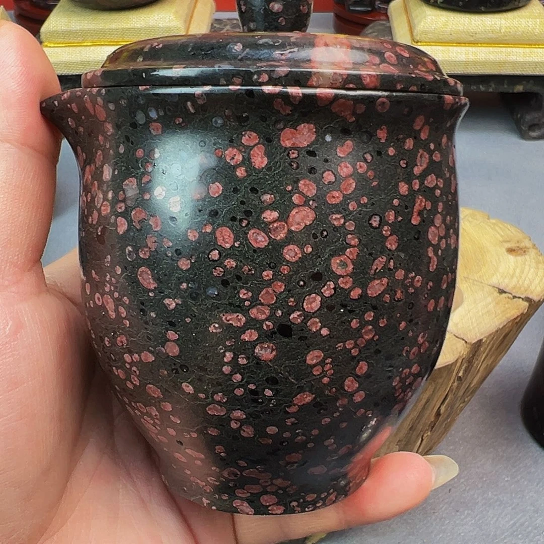 火***易梅花玉手抓壶茶周边微瑕