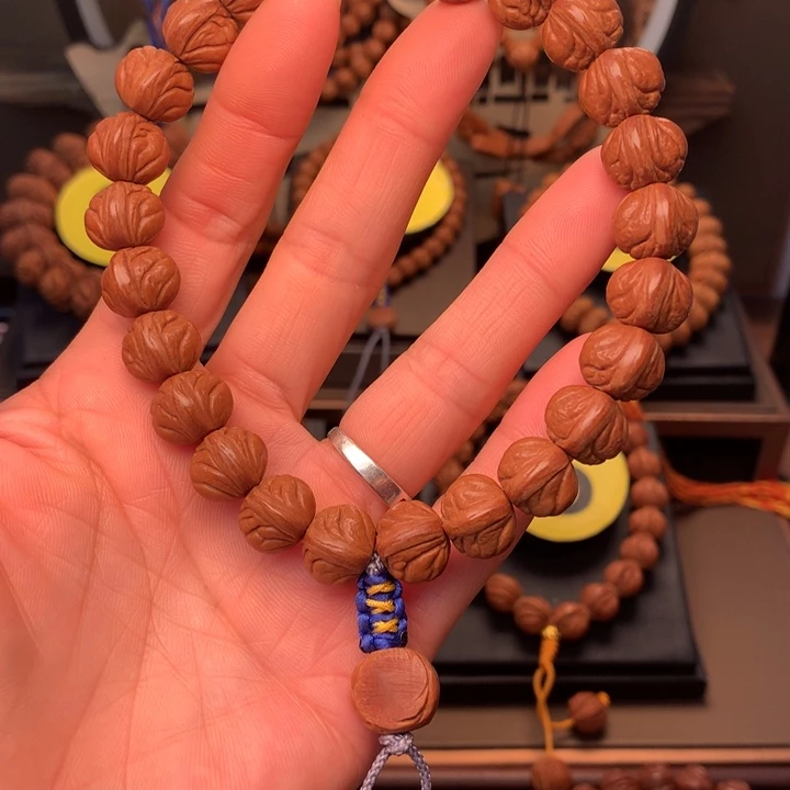 桃核吊坠雨*霖野生玉龙脊13