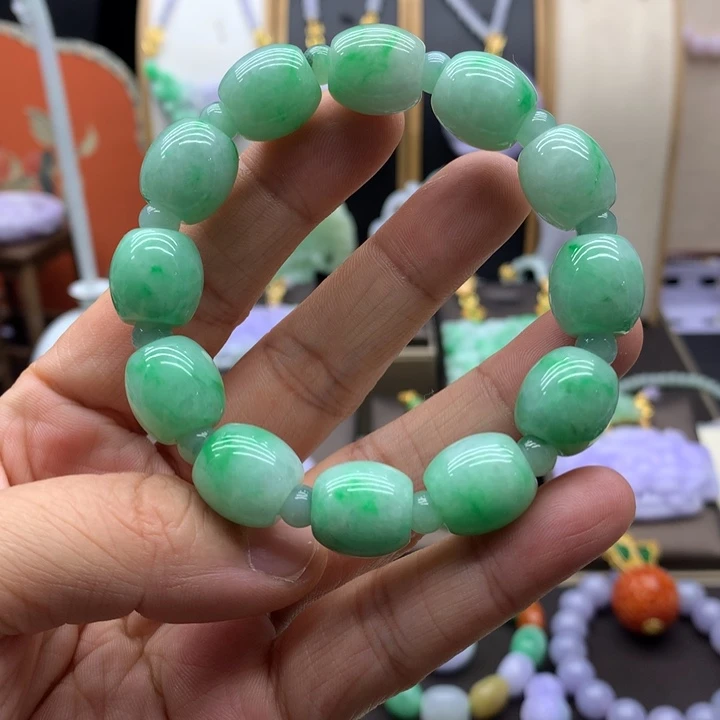 翡翠未镶嵌手链翡翠手链