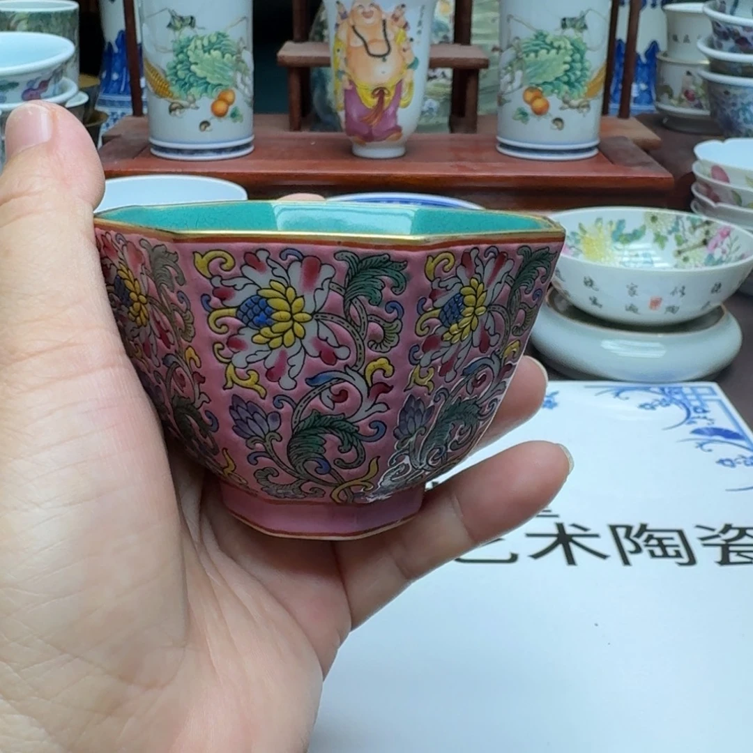 景德镇手工手绘展示