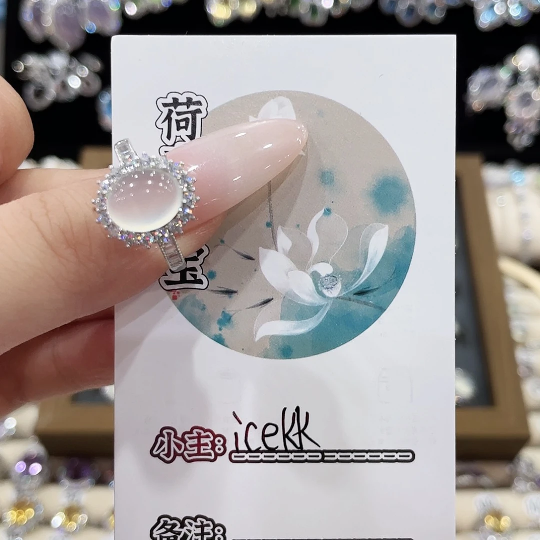 银S925镶嵌戒指石榴石✦****k戒指