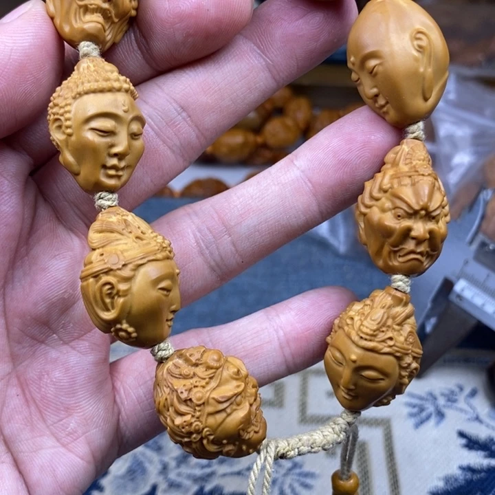 橄榄核手串/手链橄榄核雕工艺手串