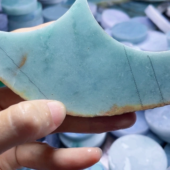 翡翠裸石天然A货翡翠