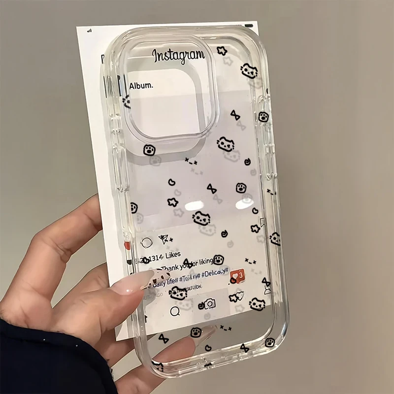 搞怪小猫适用苹果16手机壳iphone13promax软15小米vivo华为oppo套