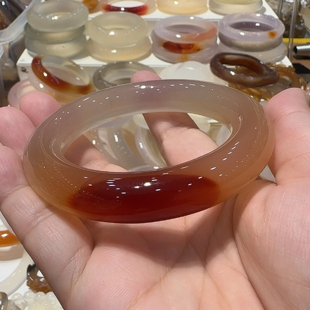 你***猜手镯玛瑙/玉髓未镶嵌