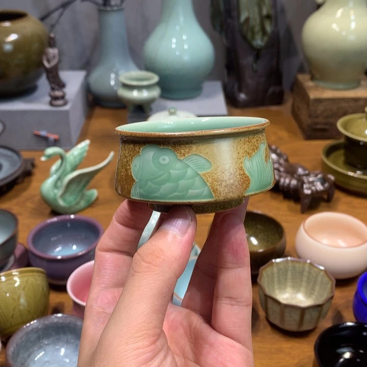 龙泉青瓷手工制作