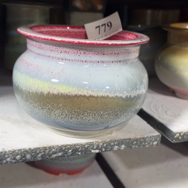 口9 手工花盆满30包邮