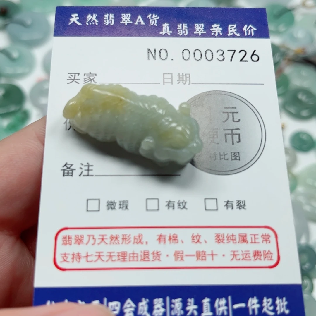 共***生吊坠(不含链)未镶嵌翡翠