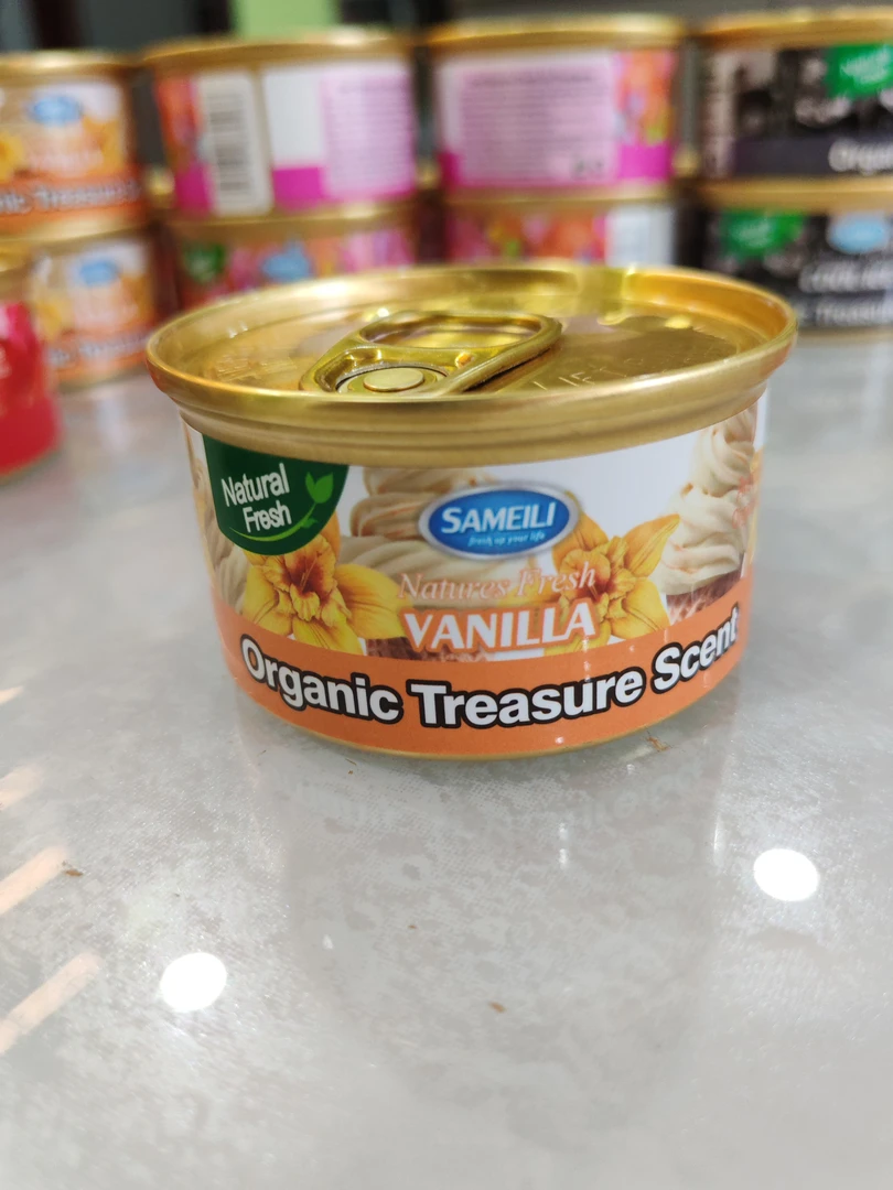 ماشىنائەتىر车载香薰香水车内，易拉罐