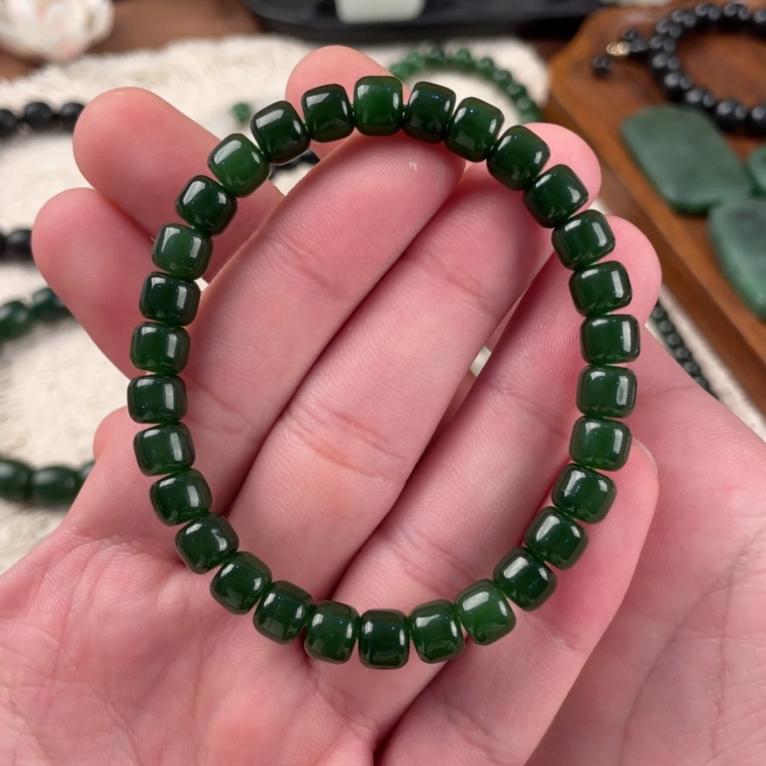 未镶嵌手串和田玉风**舟