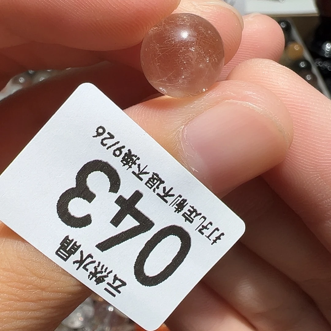 珠宝半成品未镶嵌水晶
