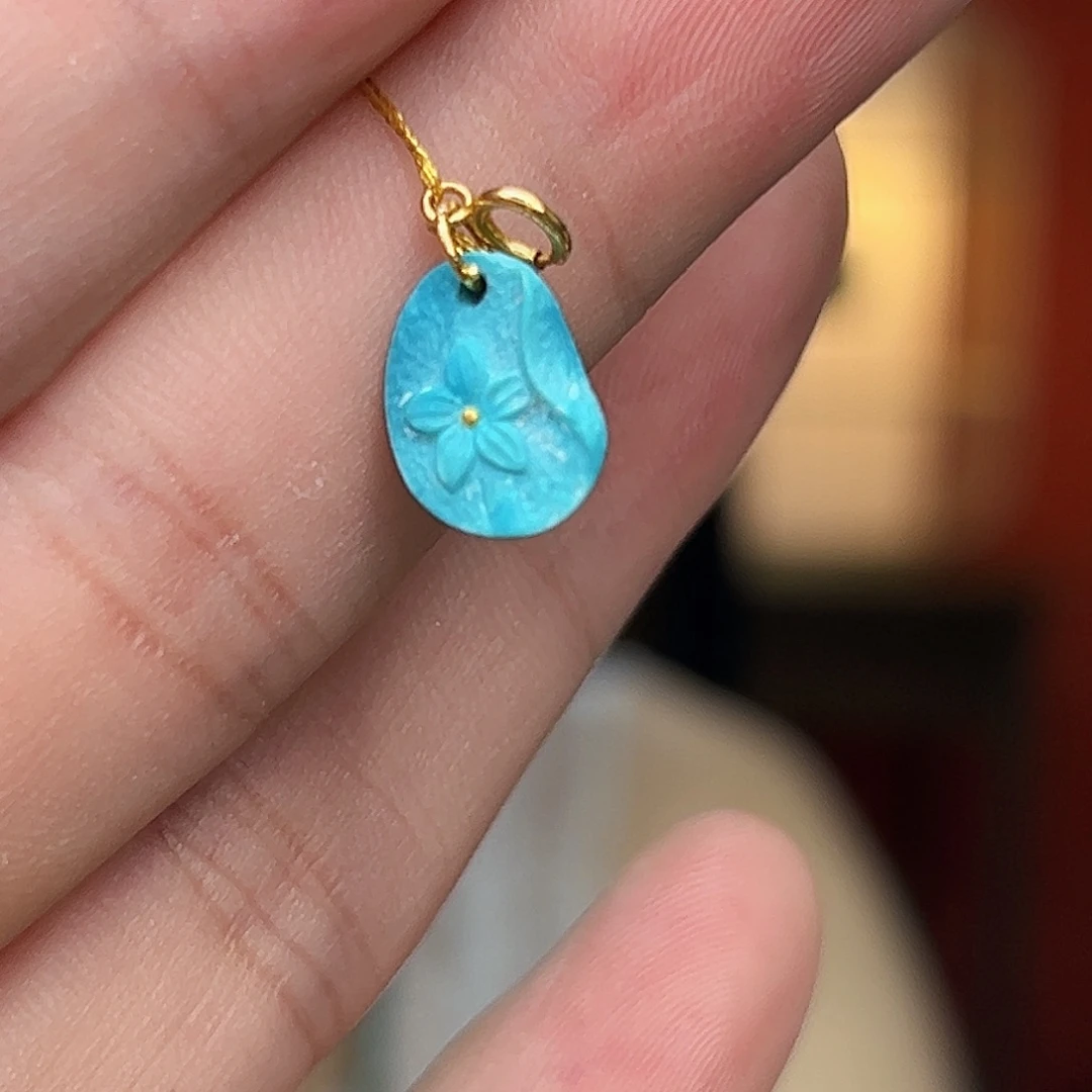 未镶嵌绿松石珠宝奇石