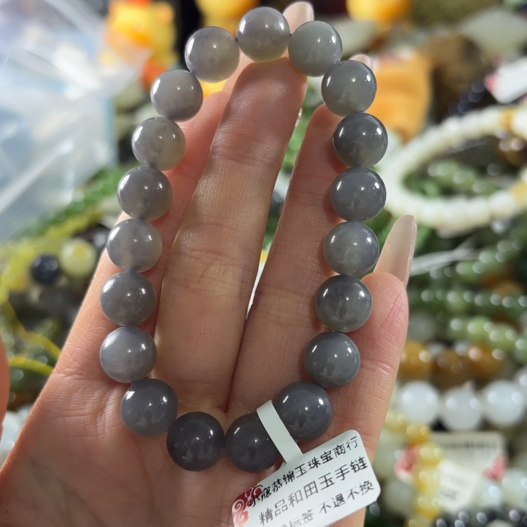 和田玉未镶嵌手串137