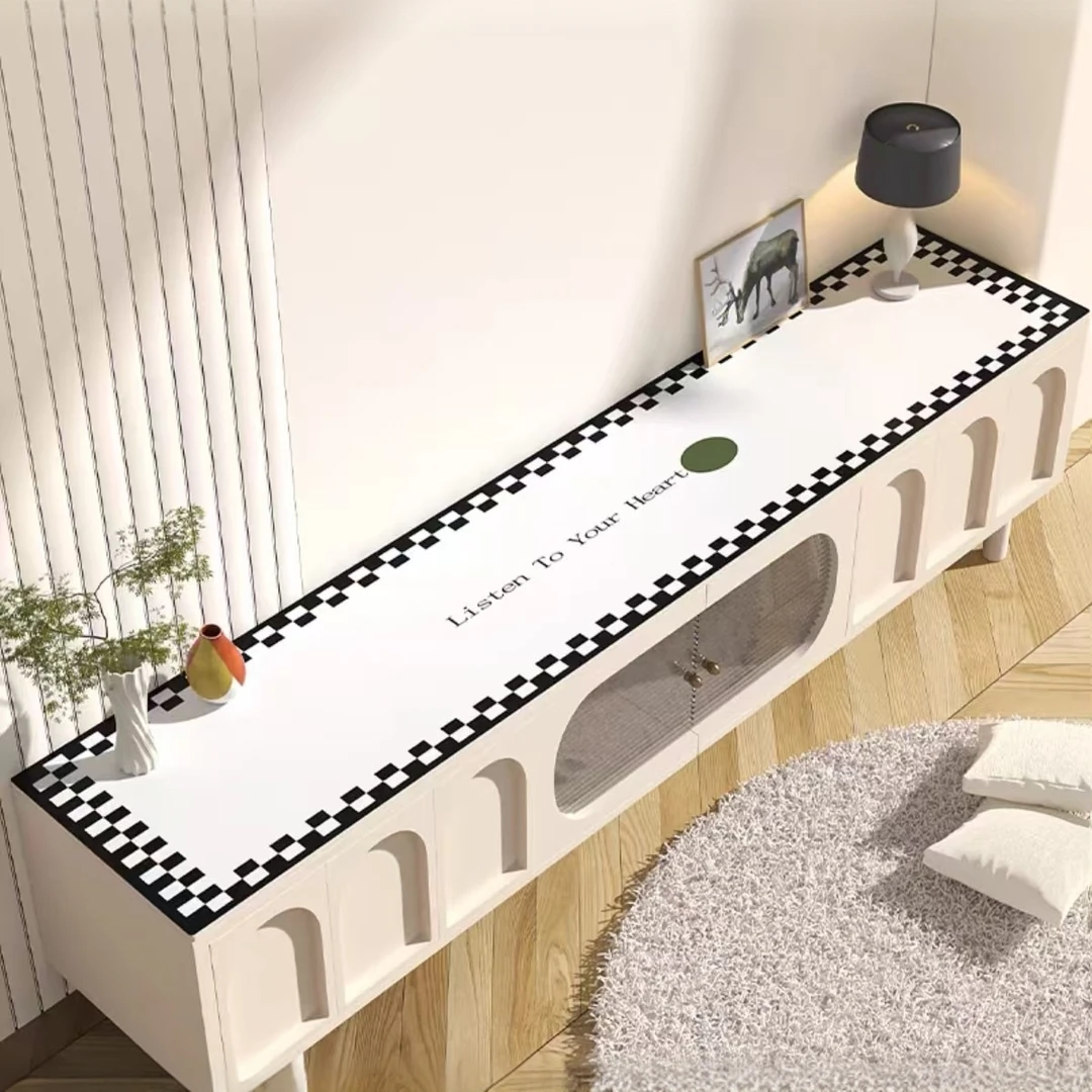 硅藻泥轻奢简约电视机柜窗台酒边柜餐边柜玄关吸水防滑裁剪垫