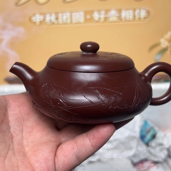 紫砂茶壶宜兴精美紫砂壶