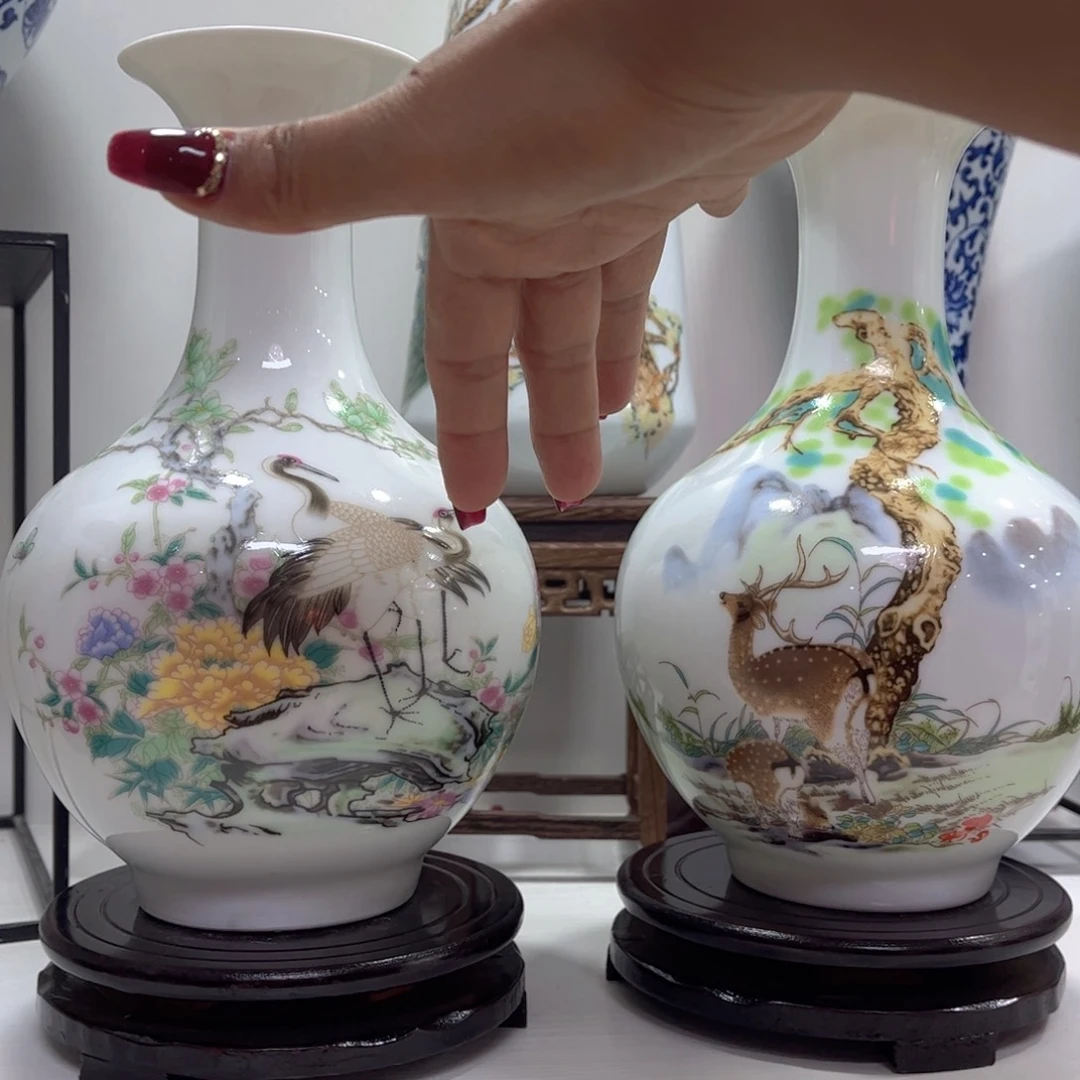 景德镇陶瓷花瓶摆件