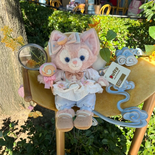 乐园正品 特卖 夏日/课堂/自然色彩玲娜贝儿毛绒公仔卡通可爱玩偶
