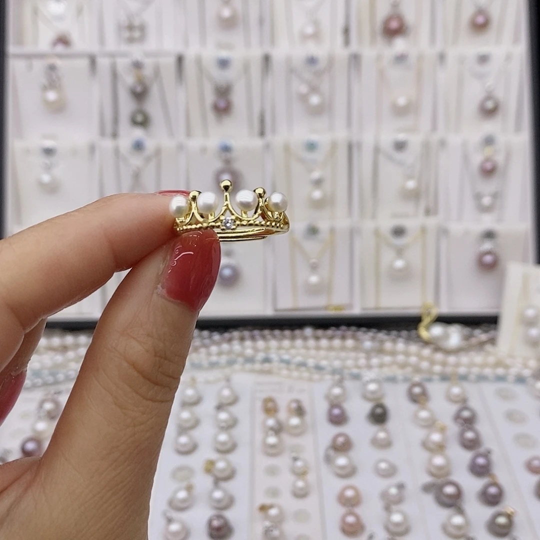 吊坠(不含链)合金淡水珍珠