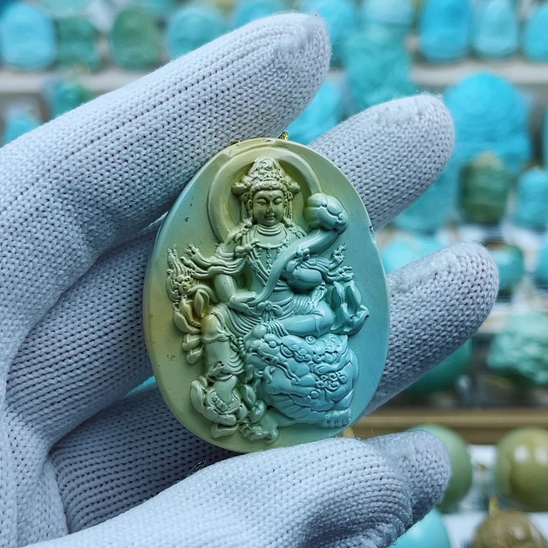 绿松石未镶嵌珠宝奇石