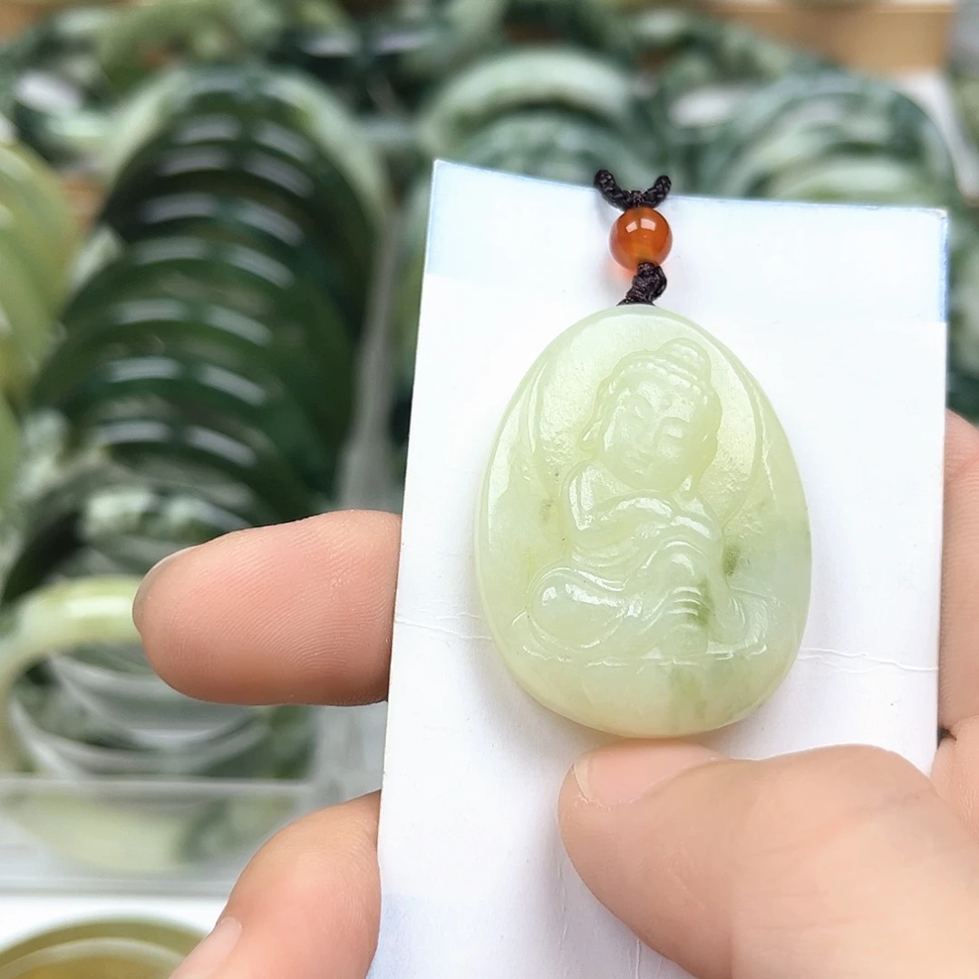 未镶嵌透闪石-蛇纹石玉手镯