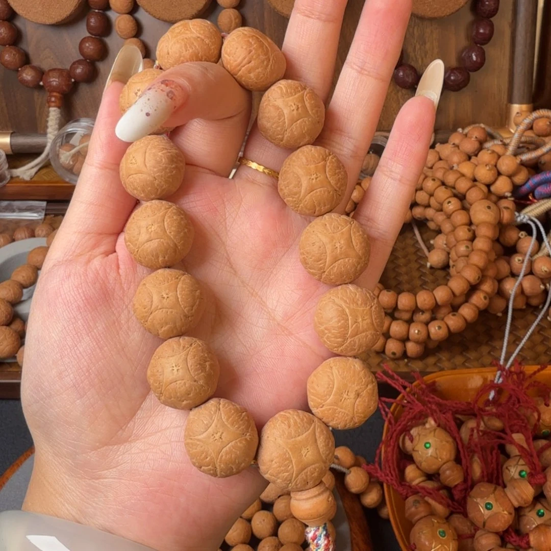 把件凤眼菩提19mm/同树麒麟眼手串