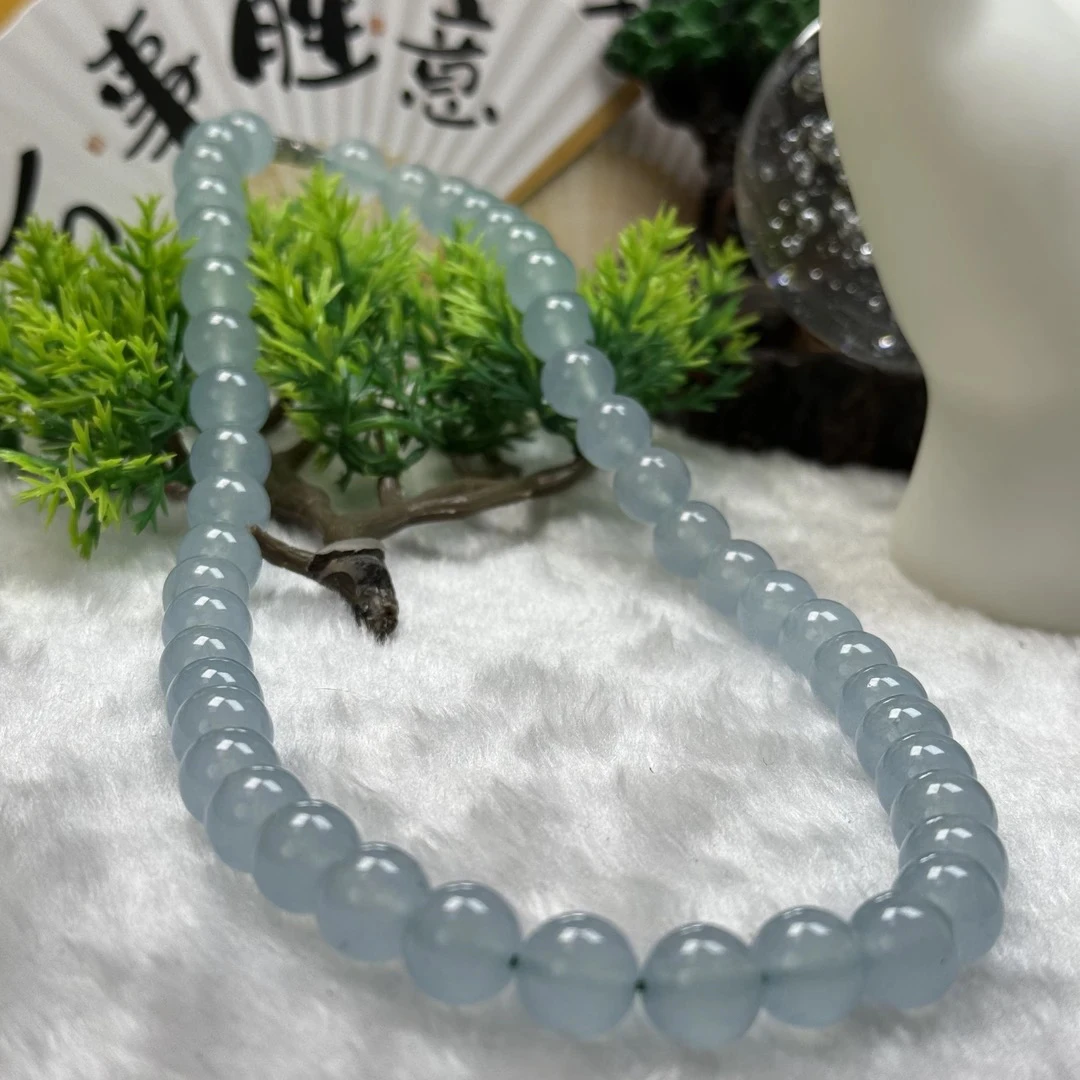 K18 蓝冰显白气质妈妈链 10m