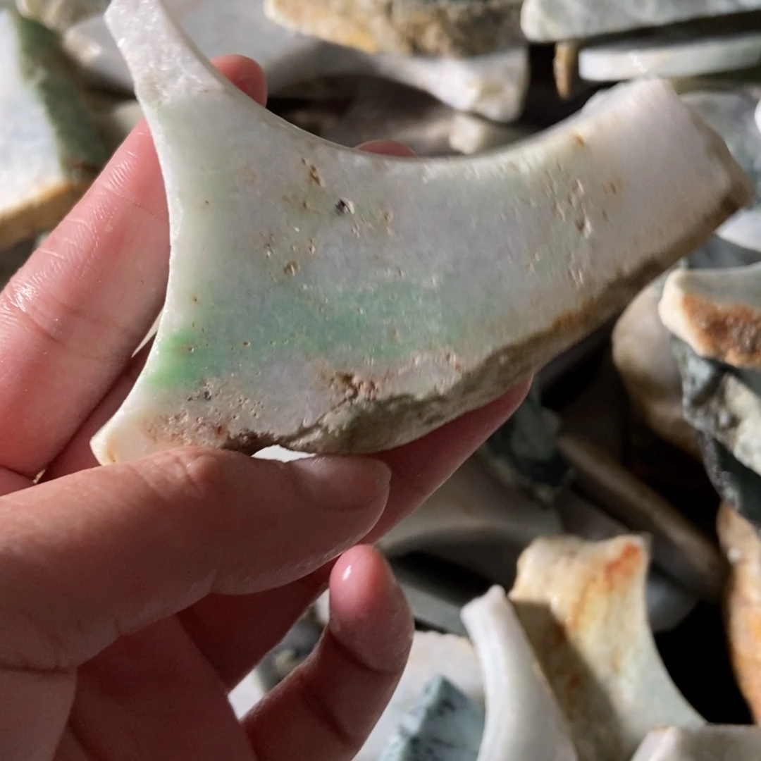 翡翠未镶嵌颈饰天然翡翠
