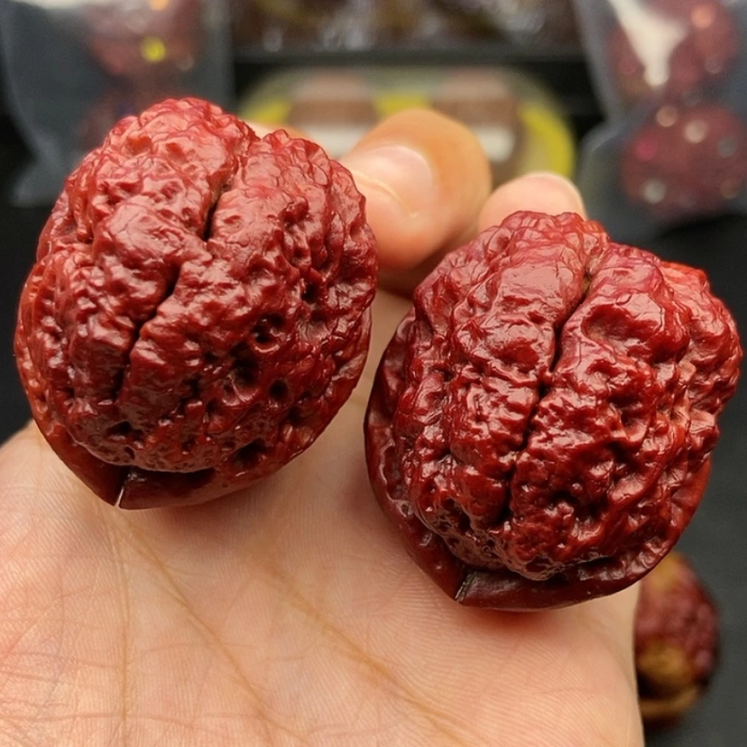 【闪购商品】把件文玩核桃40尺老蟾头